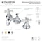 Kingston Brass KS5561PX 8" Widespread Bathroom Faucet, Polished Chrome KS5561PX - alternate 2